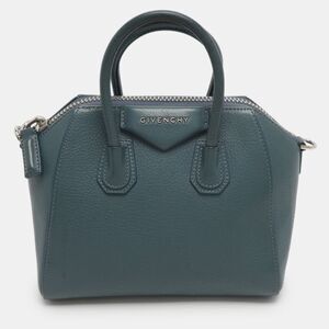 Givenchy Antigona Mini Blue Leather Satchel